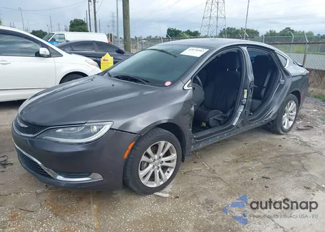 2015 Chrysler 200 Limited from USA, damaged, VIN 1C3CCCAB2FN537412